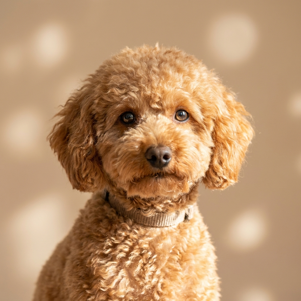 Lola, caniche apricot